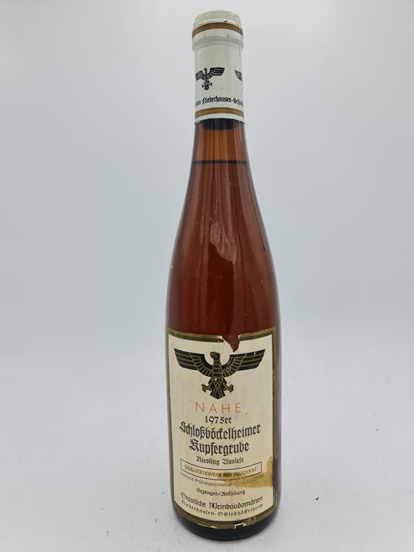 Staatliche Weinbaudomne Niederhausen Schlossbckelheim - Schlossbckelheimer Kupfergrube Riesling Auslese 1975