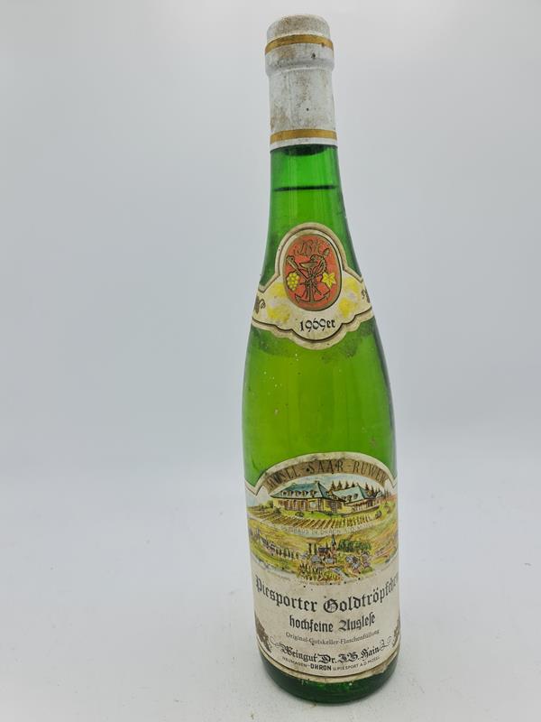 Weingut Dr. Hain - Piesporter Goldtröpfchen Riesling hochfeine Auslese 1969