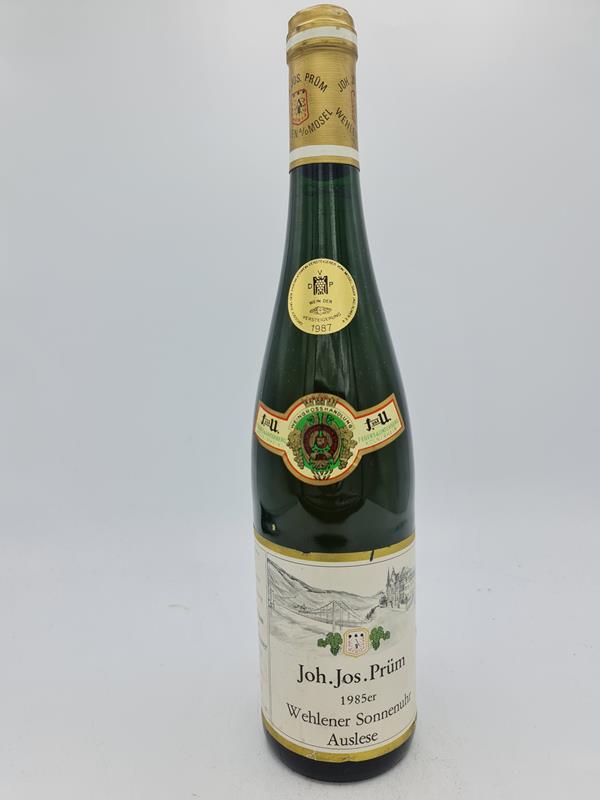 J. J. Prm - Wehlener Sonnenuhr Riesling Auslese GOLDKAPSEL Versteigerungswein 1985