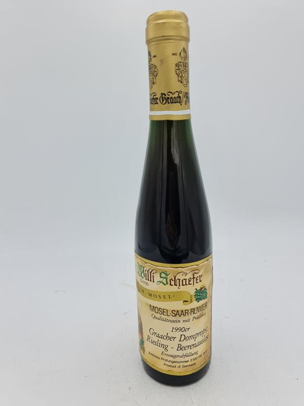 Willi Schfer - Graacher Domprobst Riesling Beerenauslese Goldkapsel 1990 375ml