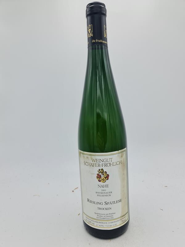Schfer-Frhlich - Felseneck Riesling Sptlese trocken dry 2001