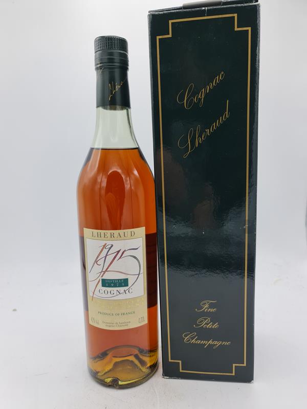 Lheraud vintage 1975 Cognac Petit Champagne 700ml 40% alc. by vol