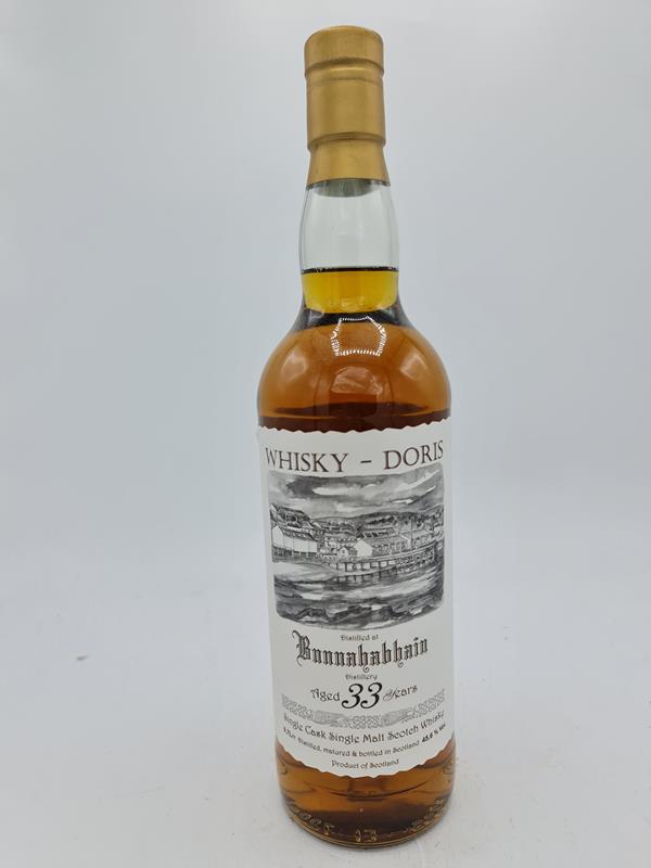 Bunnahabhain 1980 33 Years Old Single Malt Whisky bottled 2010 Sherry Butt 45,6% vol. 700ml 'for DORIS'