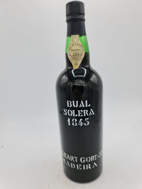 Cossart Gordon - Madeira Bual Solera 1845 with certificate and wooden box