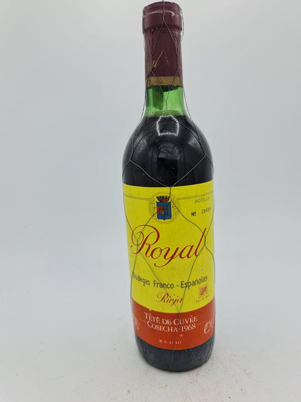 Bodegas Franco Rioja Tte de Cuve Cosecha 1968