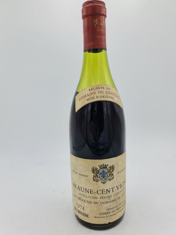 Domaine Du Chteau de Meursault ' Comte de Moucheron' - Beaune-Cent-Vignes 1974