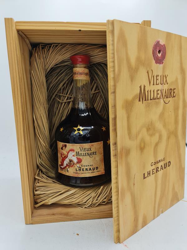 Lheraud Cognac Vieux Millenaire 700ml 43% alc. by vol with OWC