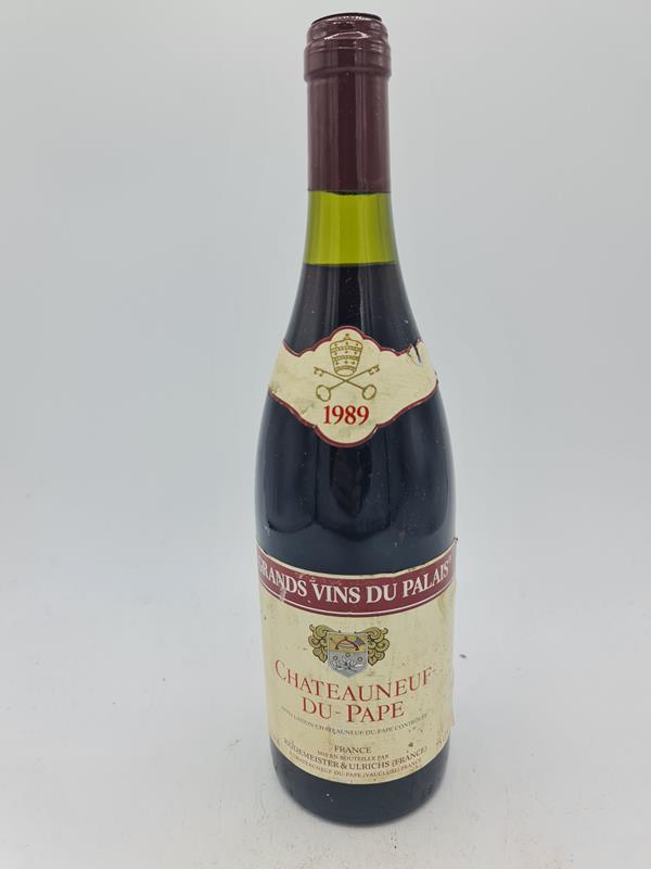 Reidemeister & Ulrichs Grands Vins du Palais Chateauneuf-du-Pape 1989
