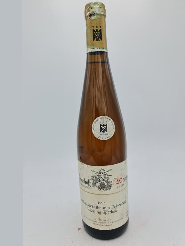 Hermann Dnnhoff - Schlobckelheimer Felsenberg Riesling Sptlese Goldkapsel Versteigerungswein 1995375ml