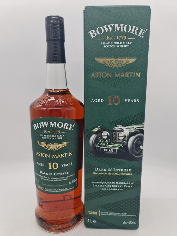 Bowmore Aston Martin Edition 10 Years Old bottled 2021 Dark & Intense 40% alc. by vol. 1000ml OC