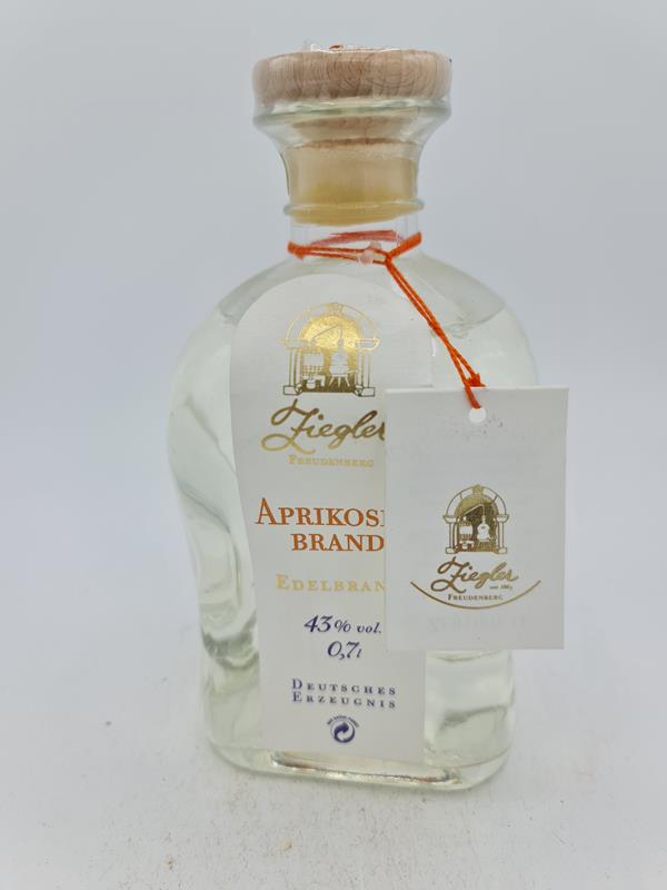 Ziegler Aprikosenbrand Obstbrand 43% alc by vol 0,70l NV