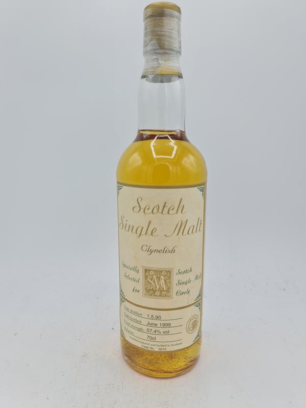 Clynelish 1990 19 Years old bottled 1999 The Scotch Single Malt Circle Cask 3210 57,4% alc by vol