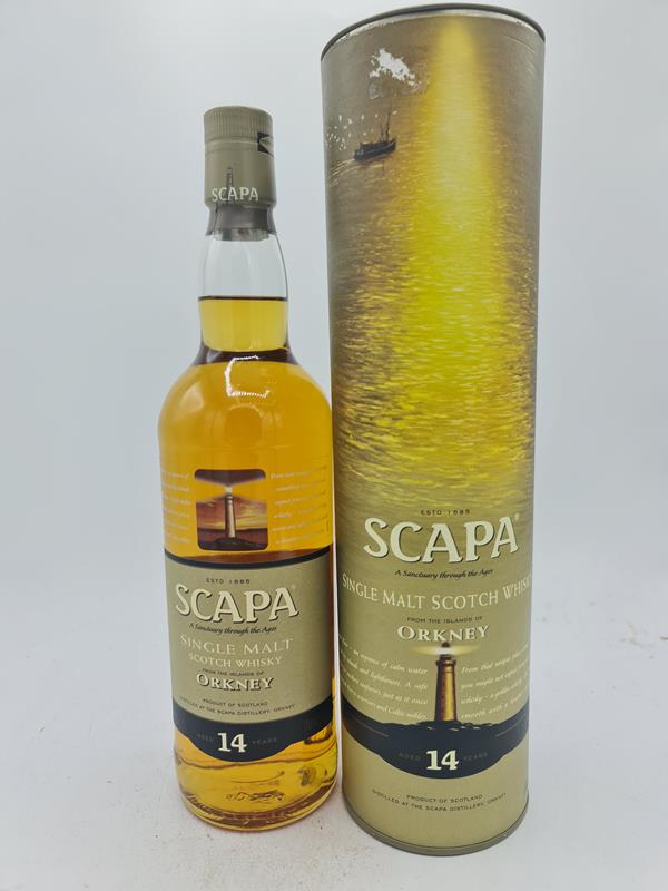 Scapa 14 Years old bottled 2007 40,0% alc by vol 700ml