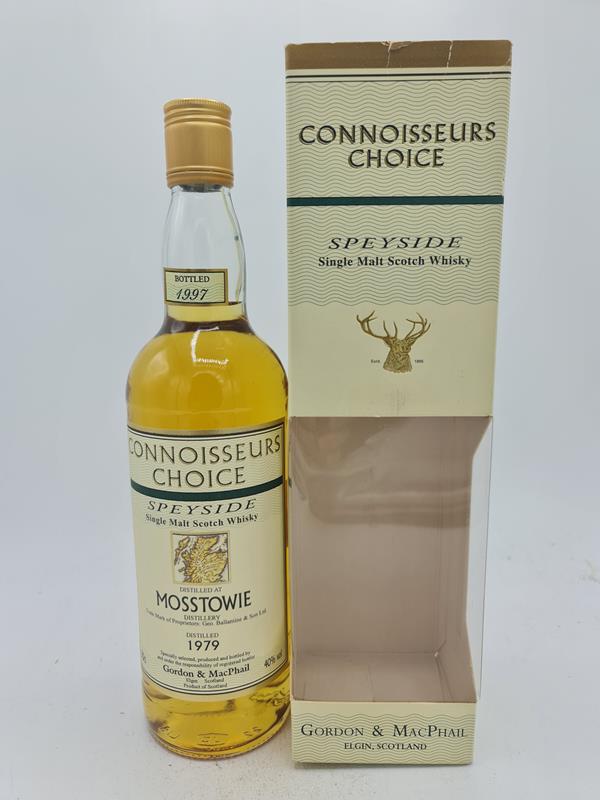 Mosstowie 1979 18 Years Old bottled 1997 Gordon & MacPhail Connoisseurs Choice 40,0% alc by vol 700ml OC