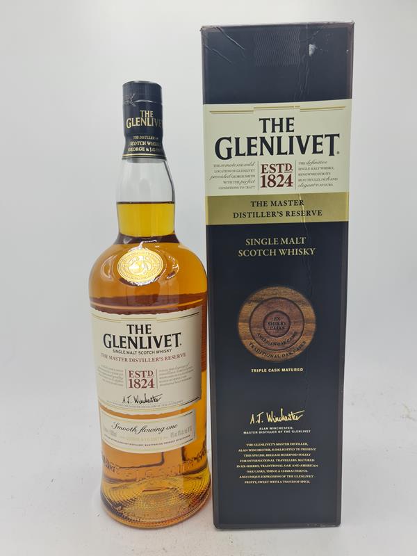 Glenlivet The Master Distiller's Reserve bottled 2017 40,0% alc by vol 1000ml OVP