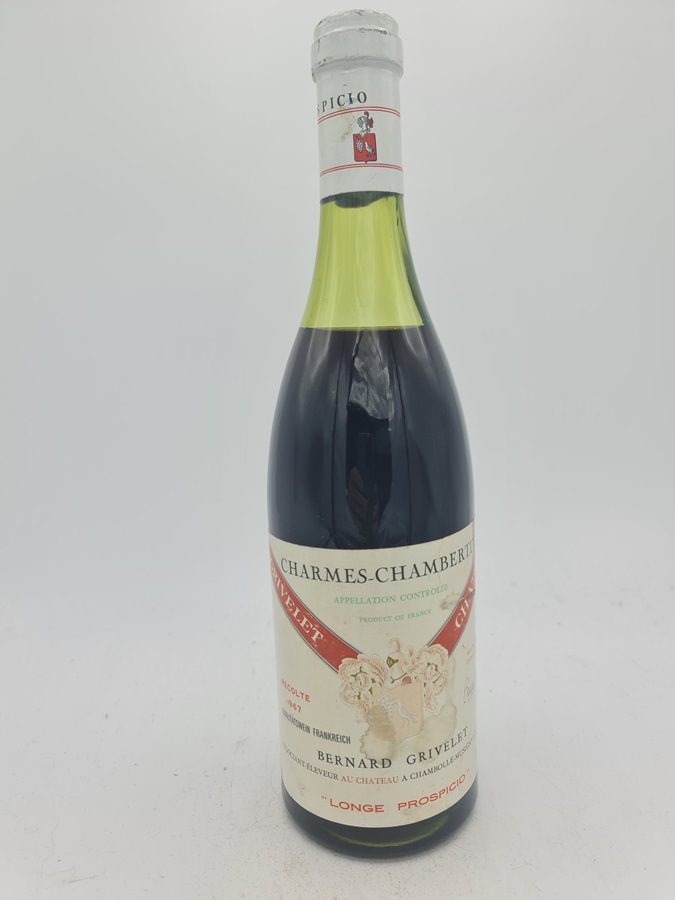 Domaine Bernard Grivelet - Charmes-Chambertin 'Grand Cru' 1967