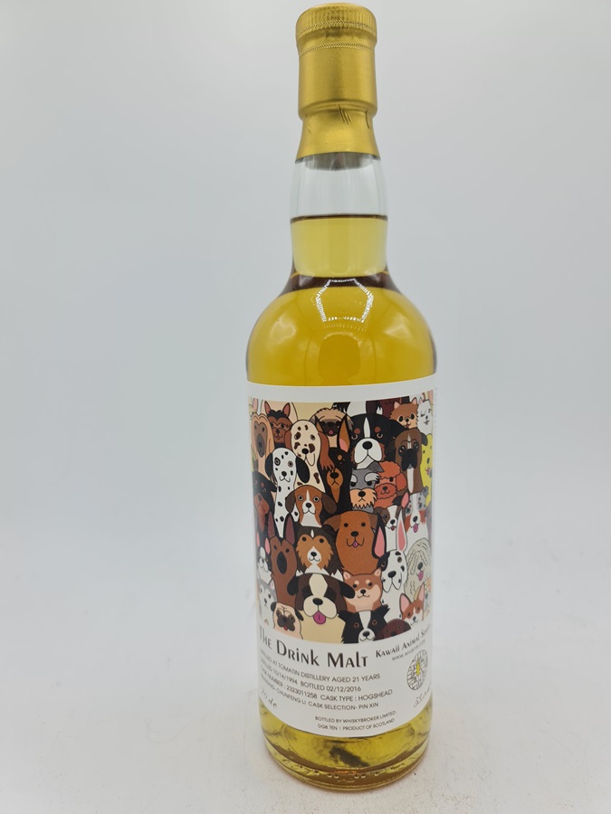 Tomatin 1994 21 Years old bottled 2016 Single Malt Scotch Whisky The Drink Malt 53,4% alc by vol. 70cl