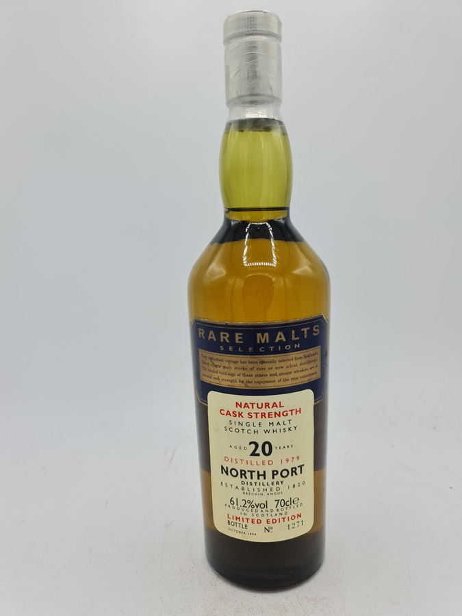 North Port 1979 20 Years old bottled 1999 Single Malt Scotch Whisky Rare Malts Selection 61,2% alc by vol. 70cl