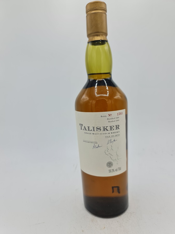 Talisker 1989 10 Years old bottled 1999 Friends of the Classic Malts 59,3% alc by vol. 70cl