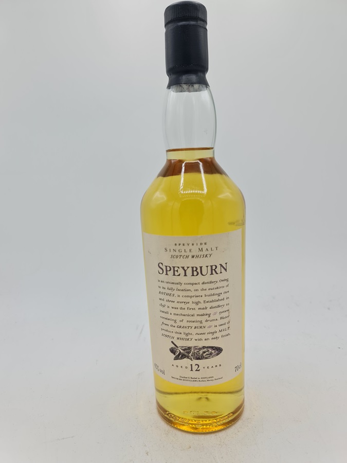 Speyburn 12 Years old bottled 1991 Single Malt Scotch Whisky Flora & Fauna 43% alc by vol. 70cl