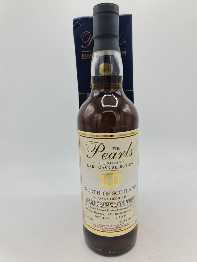 North of Scotland 1971 45 Years old bottled 2017 Single Malt Scotch Whisky The Pearls 42,6% alc by vol. 70cl  241 bottles produced