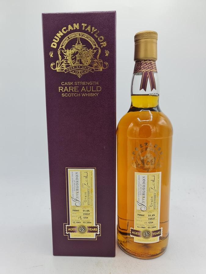 Invergordon 1965 38 Years Old bottled 2004 Single Malt Scotch Whisky Duncan Taylor Peerless 51,6% alc by vol 70cl