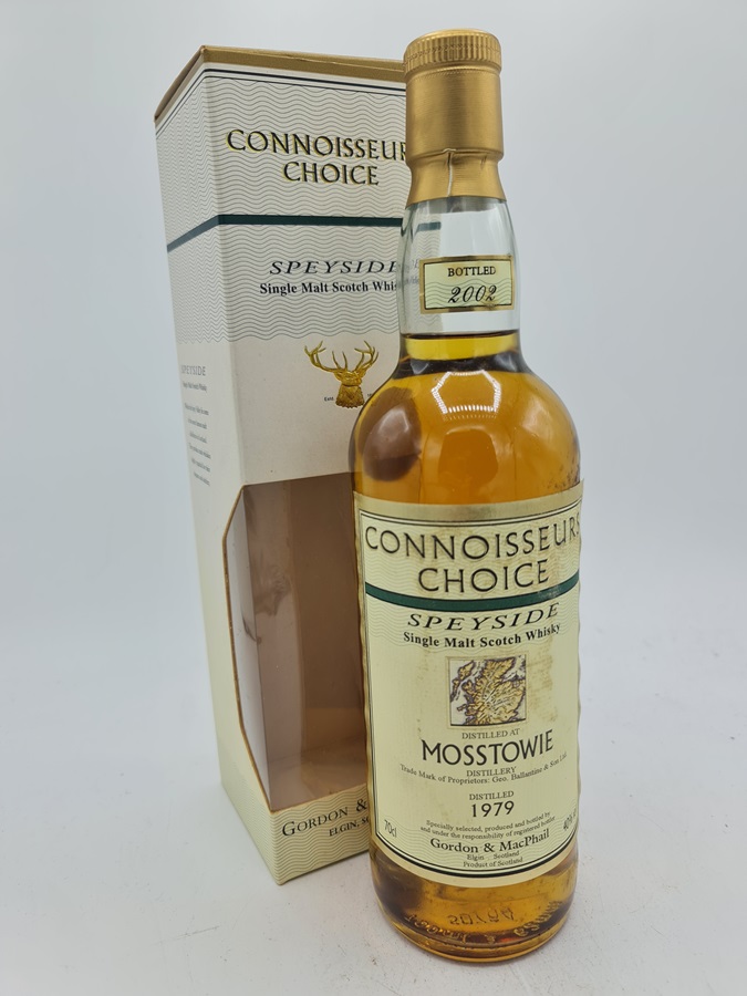 Mosstowie 1979 23 Years Old bottled 2002 Gordon & MacPhail Connoisseurs Choice 40,0% alc by vol 700ml OC