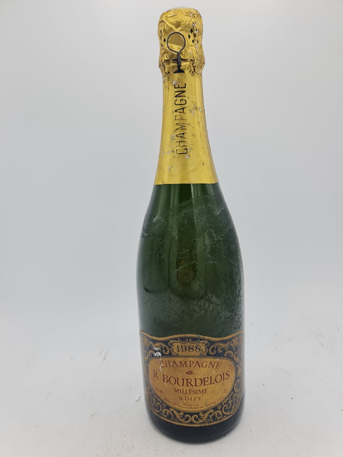 R. Bourdelois Champagne Millésime à Dizy 1988
