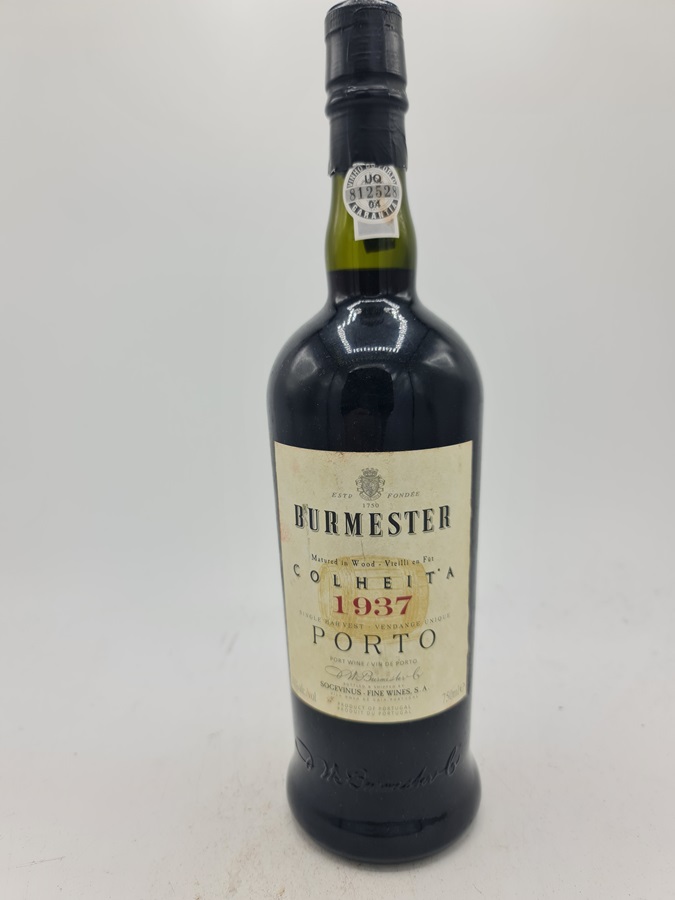 Burmester - Colheita Port Single Harvest 1937 bottled 2012 20% alc by vol 
