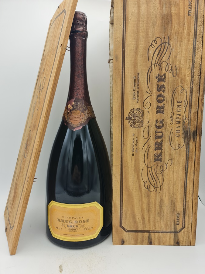 Krug Brut brut Rosé NV MAGNUM 1500ml OWC 'first release from the 1980´s'