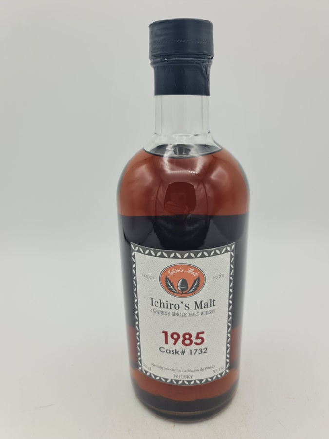 Hanyu 1985 24 Years Old bottled 2009 Ichiro's Malt Single Malt Whisky La Maison du Whisky Cask 1732 57,1% alc by vol 61bt. 