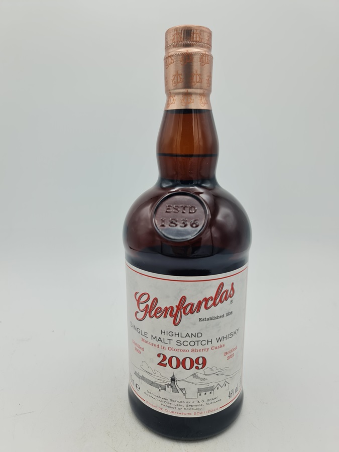 Glenfarclas 2009 bottled 2021 Single Highland Malt Scotch Whisky Club bottle 46% alc by vol