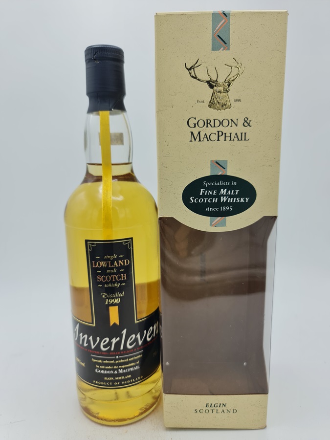 Inverleven 1990 bottled 2005 Single Malt Scotch Whisky Gordon & MacPhail Licensed Bottling 40,0% alc by vol with OC