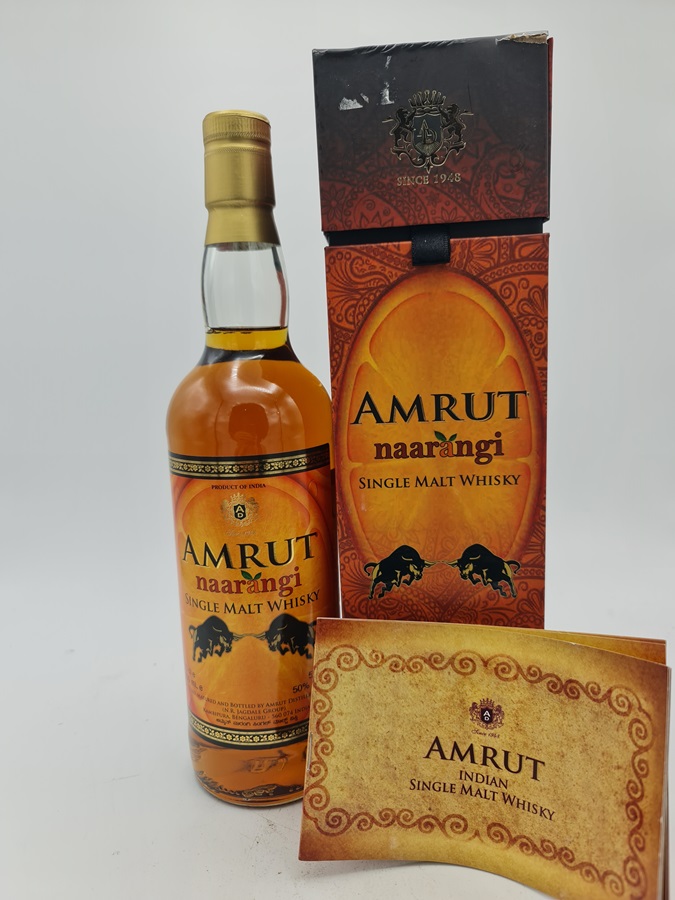 Amrut Naarangi 6 Years Old bottled 2018 Batch 05 Single Malt Scotch Whisky 50,0% alc by vol. with OC
