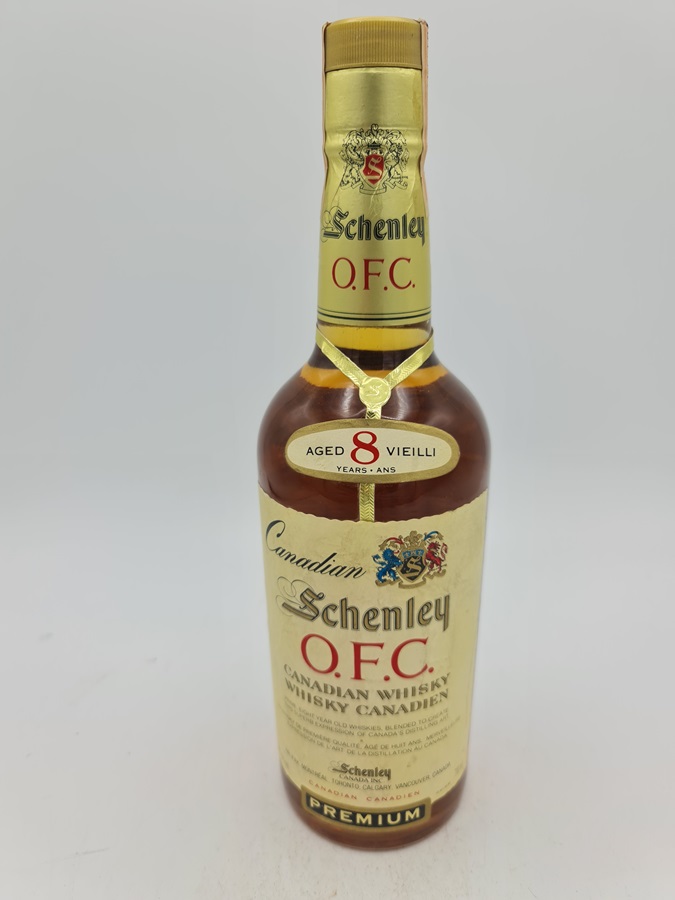 Schenley 1975 8 Years Old OFC Premium Canadian Whisk, 40,0% alc by vol