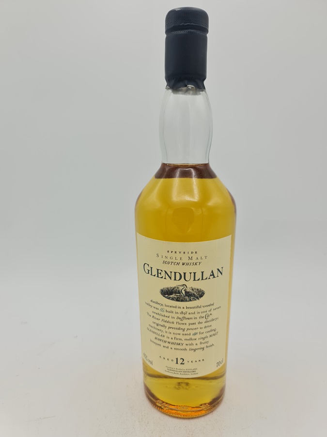 Glendullan 12 Years Old Speyside Single Malt Scotch Whisky Flora & Fauna BC: LLNL00572179 43% alc by vol. 700ml