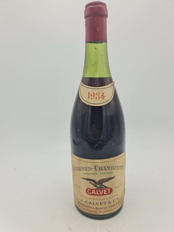 J. Calvet et Cie - Charmes-Chambertin 'Grand Cru' 1934