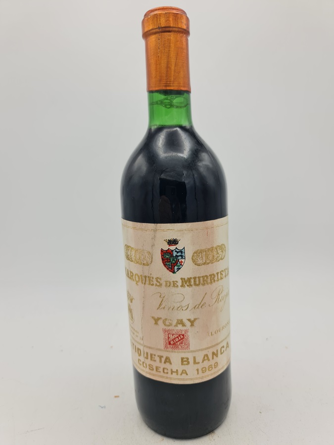 Marques de Murrieta Ygay Etiqueta Blanca Rioja 1969