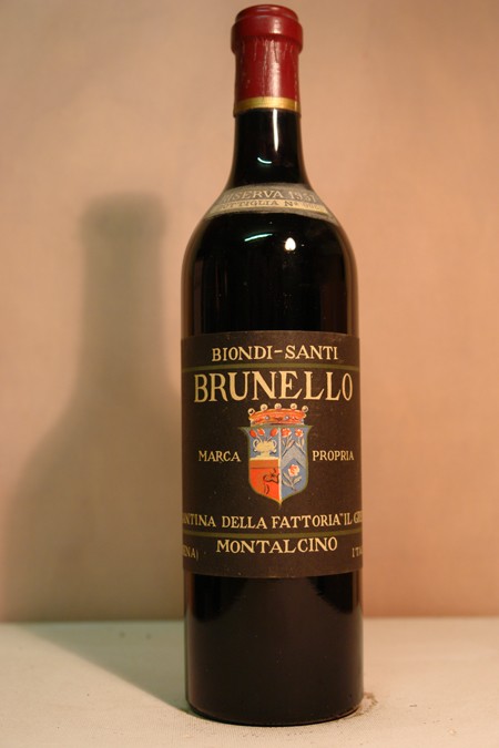 Biondi Santi - Brunello di Montalcino 'Il Greppo' RISERVA N 0065 1957