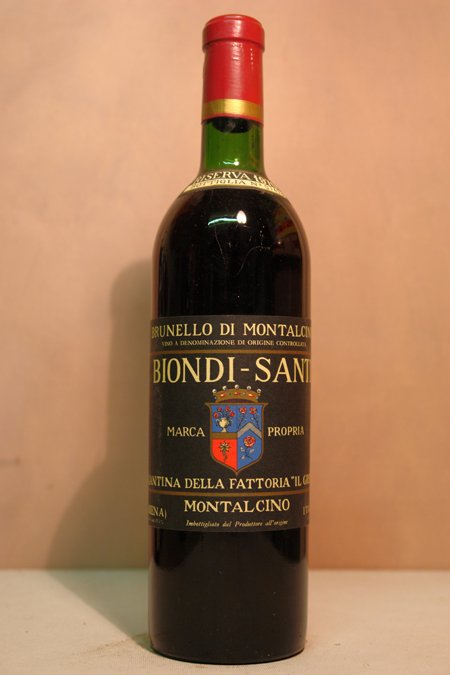 Biondi Santi - Brunello di Montalcino 'Il Greppo' RISERVA N° 07497 1970