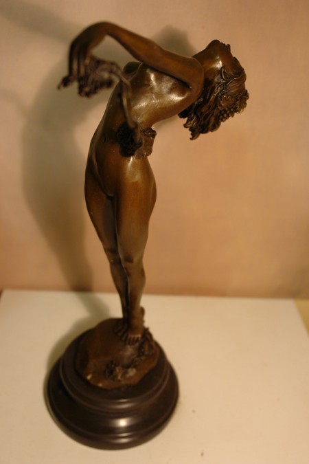Harriet Frishmuth 1880-1980 - The Vine 1921 Bronzeplastik