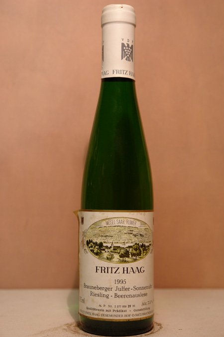 Fritz Haag  - Brauneberger Juffer-Sonnenuhr Riesling Beerenauslese 1995 375ml