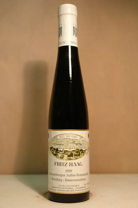 Fritz Haag  - Brauneberger Juffer-Sonnenuhr Riesling Beerenauslese 1997 375ml