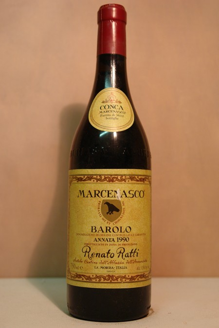 Renato Ratti - Barolo Marcenasco Conca 1990