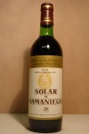 Bodegas Alavesas - Solar de Samaniego Rioja Reserva 1973