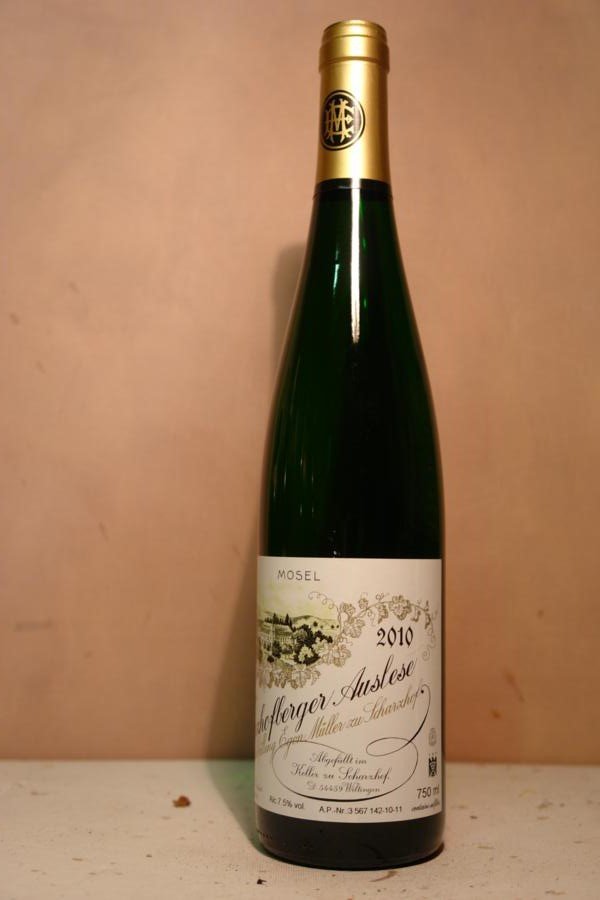 Egon Mller zu Scharzhof - Scharzhofberger Riesling Auslese Lange Goldkapsel Versteigerungswein 2010