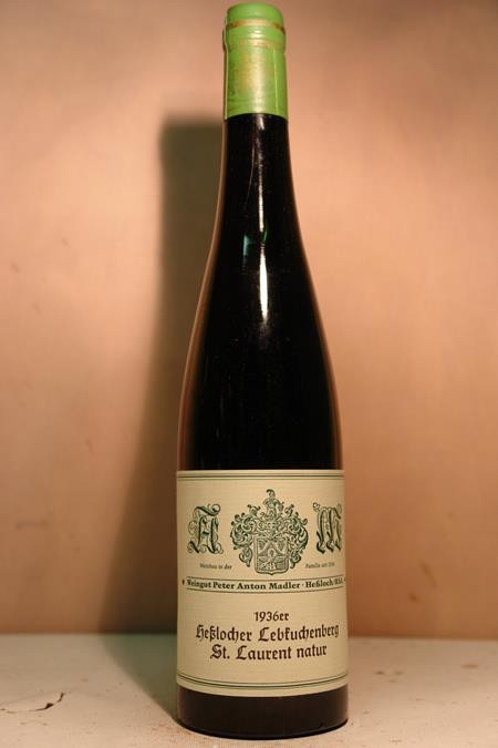 Weingut Peter Anton Madler - Helocher Lebkuchenberg St. Laurent natur 1936
