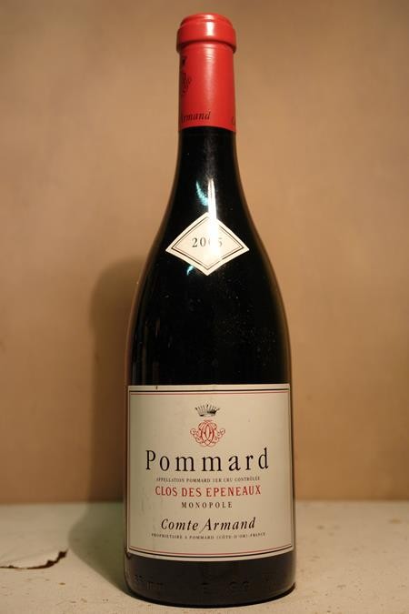 Domaine des Epeneaux Comte Armand - Pommard 1er Cru 'Clos des Epeneaux' Monopole 2005