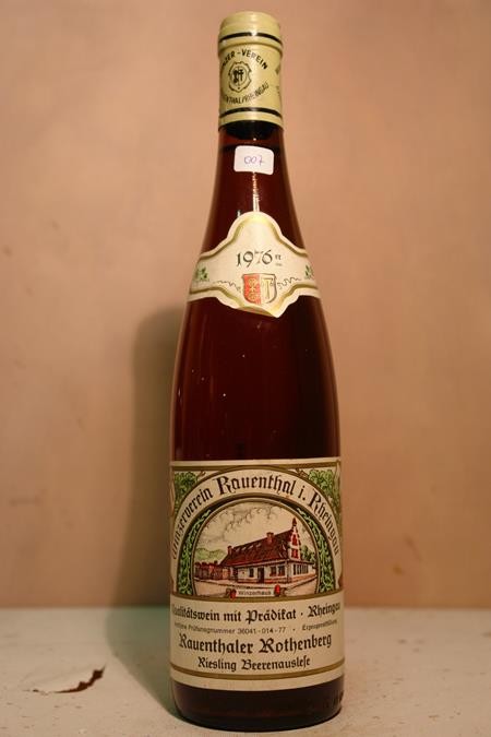 Winzerverein Rauenthal - Rauenthaler Rothenberg Riesling Beerenauslese 1976
