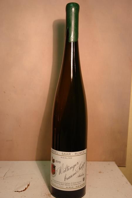 Le Gallais 'Egon Mller zu Scharzhof ' - Wiltinger braune Kupp Riesling Auslese Goldkapsel Versteigerungswein 2010 MAGNUM 1500ml